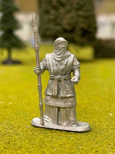 11th 12th C Black Guard Spear / Flagbearer Reconquista, Medieval, Crusades etc - Picture 2 of 6