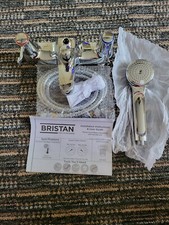 Bristan Lever Bath Shower Mixer With Ceramic Disc Valves Chrome(VAL2 BSM C CD)
