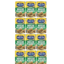 Peanut Patch Green Boiled Peanuts 13.5 ounce cans 12 Pack