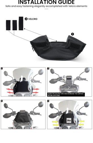 Waterproof Storage Mobile Phone Bag Cockpit Bags For Ducati DesertX 2022-2024 - Picture 14 of 15