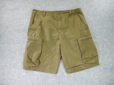 Nike Cargo Shorts Mens 34 Ripstop Olive Green Pockets Outdoor Hike Vintage Y2K