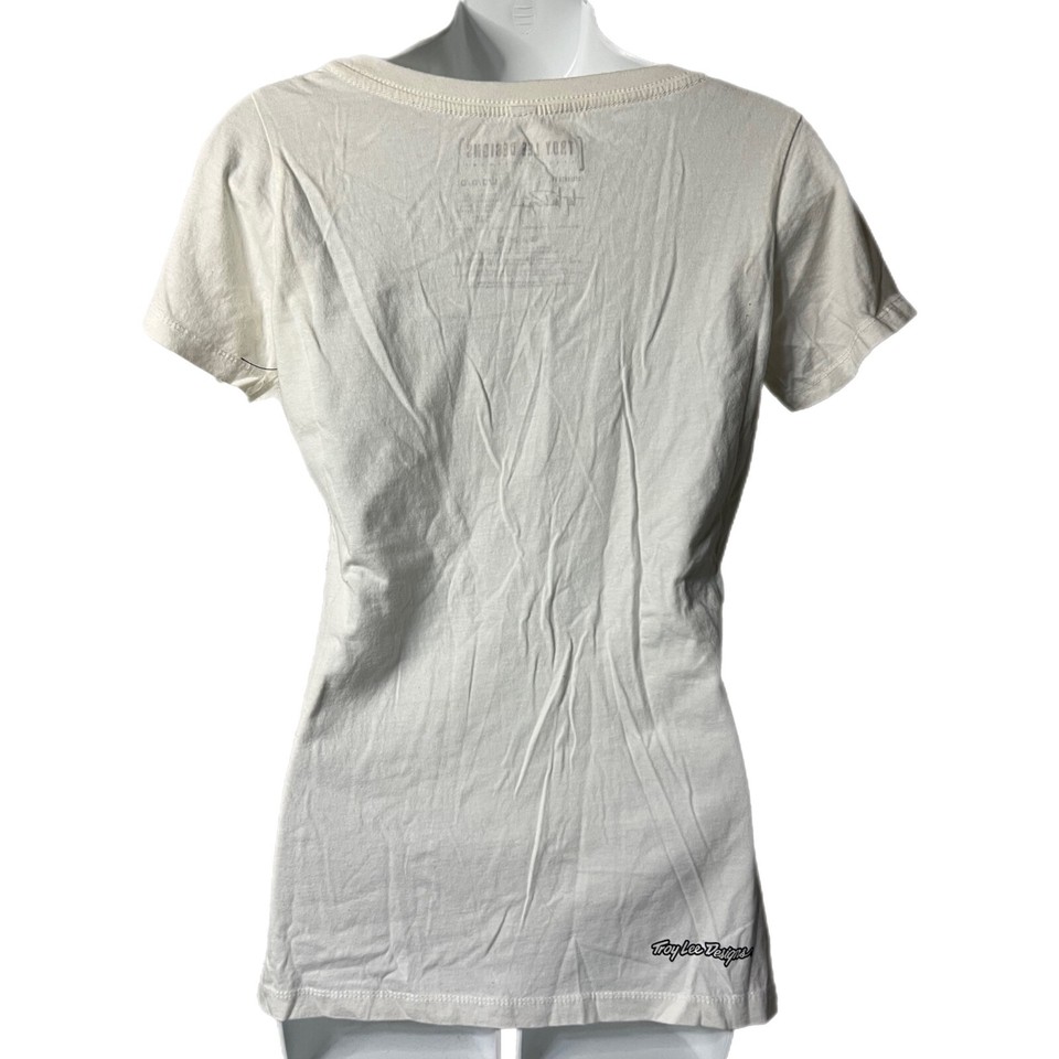 Troy Lee Designs Women’s Honda Wing Short Sleeve Fitted Tee Shirt Size