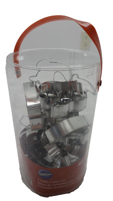 Wilton Urlaub 40-Pc Weihnachten Ausstechform Set Metall Engel Stern Baum