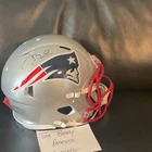 Tom Brady New England Patriots Signed Original NFL Football Helmet