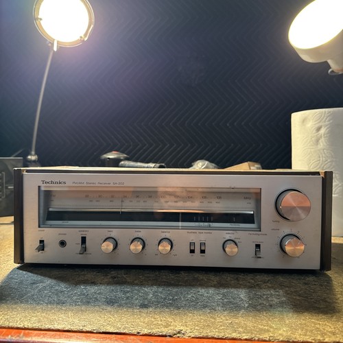 Technics FM/AM Stereo Reciever SA-202 *FOR PARTS OR REPAIR* | eBay