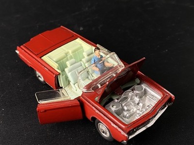 Corgi Toys 246 Chrysler Imperial Convertible 1:43 mit Figur und Golftasche GUT!!