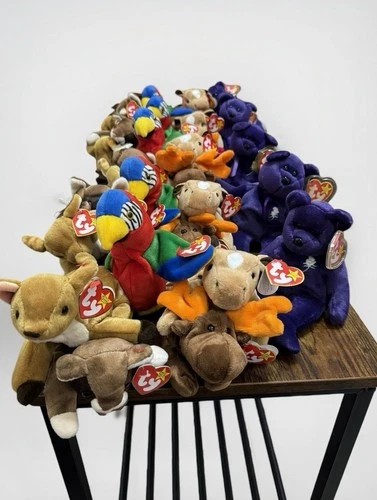 Vintage Ty Beanie Babies Lot Of 6 With Tags