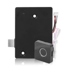 Biometric Fingerprint Smart Lock Security USB Rechargeable Cabinet Drawer Door