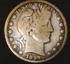 1899-S---  Barber Half Dollar KEY DATE