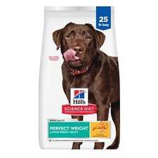 Hill's Science Diet Perfect Weight Large Breed Chicken Dry Dog Food 25 lb