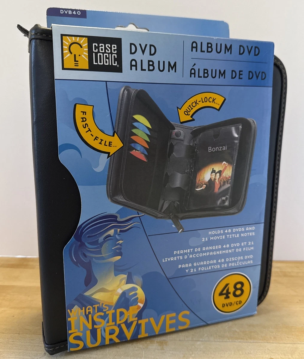 Case Logic Media Cases, Sleeves & Wallets CD, DVD & Blu-ray Discs