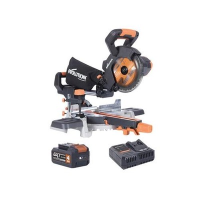 Evolution EXT Schiebehobel 18V 1 x 4,0Ah Li-Ion 185 x 20mm R185SMS-Li