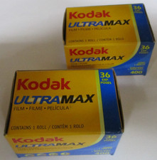 2 Kodak Ultra Max 400 Color Negative Film 135-36 OUTDATED 06/2010 - AS PICTURED