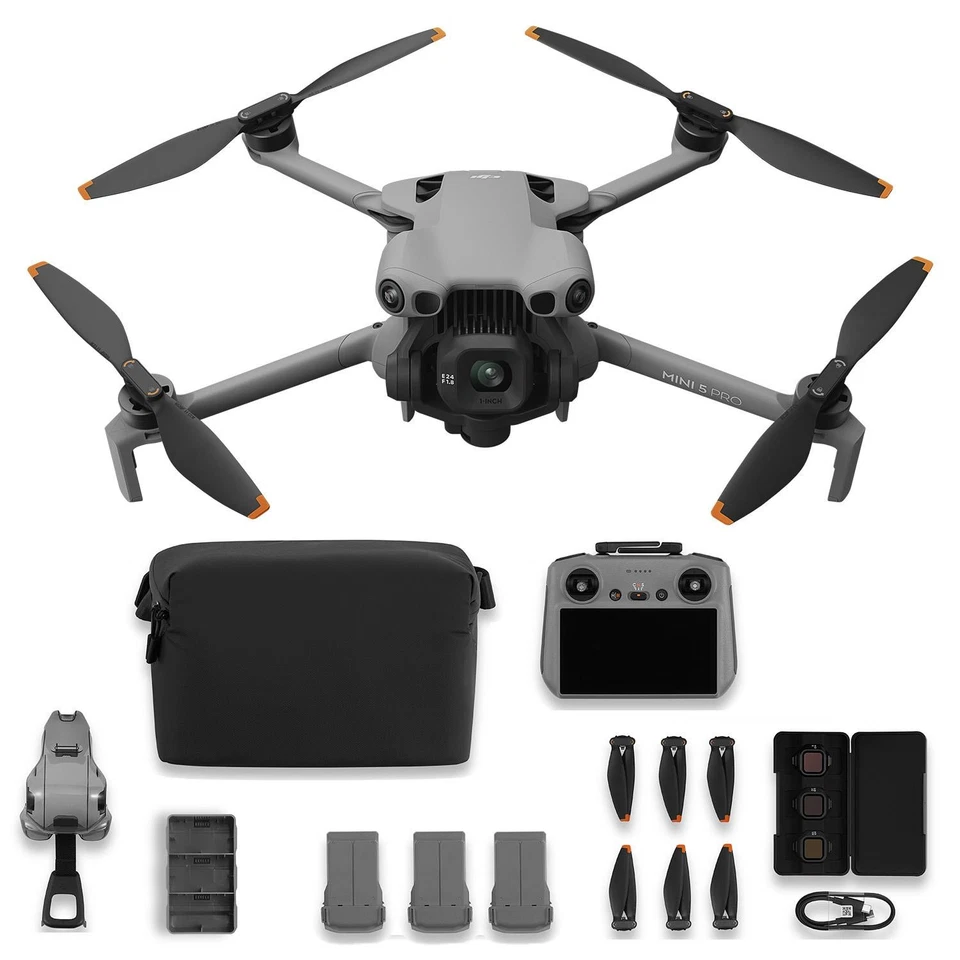 DJI Mini 5 Pro Drone Fly More Combo with DJI RC 2 Controller