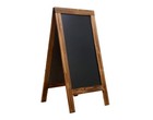 Magnetic Pavement Board Signs Advertising A W4 x H86 cm, Brown