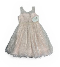 American Princess Girls Light Pink Formal Dress Size 8