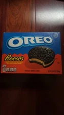 Nabisco Oreo Reese’s Peanut Butter Crème W/oreo Crumbs Limited Edition Cookies