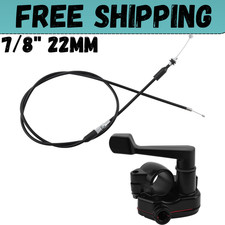 7/8 Thumb Throttle Kit with Cable - Aluminum ...