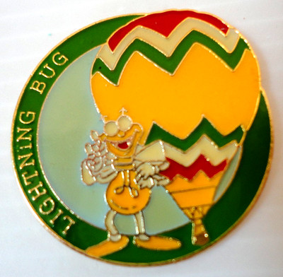 ALBUQUERQUE INTERNATIONAL FIESTA HOT AIR BALLOON LIGHTNING BUG PIN