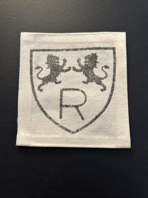 Ralph Lauren Rugby   Two Lions In Shield  Patch 3 3/4  X 4  - NWT