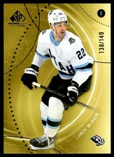 2025-26 SP GAME USED GOLD JACK MCBAIN 138/149 UTAH MAMMOTH #161