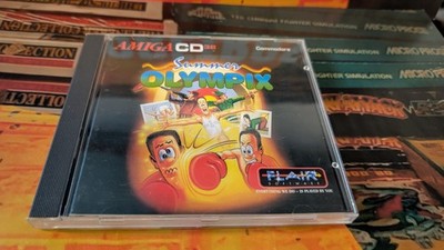 Summer Olympix (Flair) Commodore Amiga CD 32 (CD-Rom, Manual Case) works 32-bit