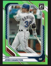Panini 2026 Donruss OPTIC JOSH HAMILTON LIME GREEN PRIZM #/149