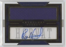2015-16 Panini Anthology Clear Cloth Auto 44/75 Bo Horvat #CCA-BH Auto 2r5