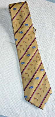 Metropolitan Museum of Art 100% silk William the Hippo Tie