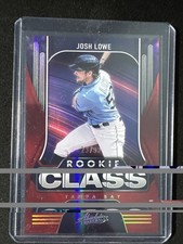 2022 Panini Absolute - Rookie Class Josh Lowe #RC-22 Red /99 (RC)