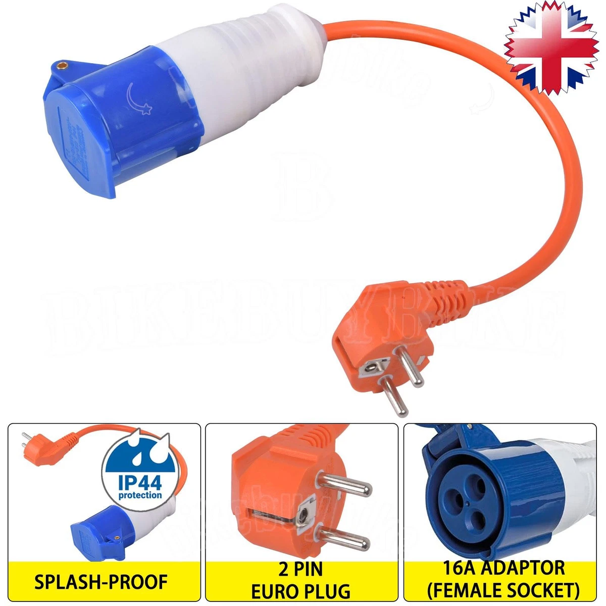 PREDATOR 3 ft., 20 Amp Generator Adapter