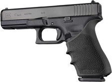 Hogue HandAll Beavertail Grip Sleeve for Glock 17 Gen 1, 2  5 - Black