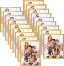 WIFTREY 8X10 Picture Frame Set of 18, Multi Photo Frames 8 by 10 Bulk for Wall H