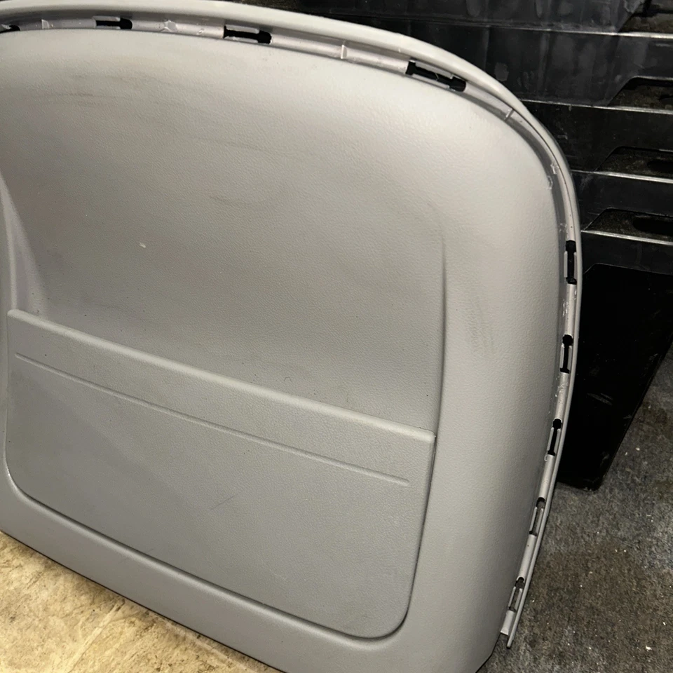 2010 TOYOTA CAMRY ПЕРЕДНЕЕ ЛЕВОЕ СИДЕНЬЕ ЗАДНИЙ ЧЕХОЛ СЕРЫЙ FB13 OEM 07 08 09 10 11 - Изображение 2 из 4