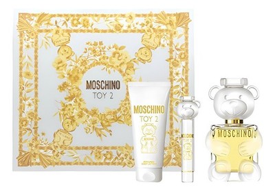 Moschino Toy 2 Set Perfume Body Lotion Travel Spray For Women