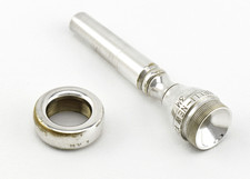 1960s Original Giardinelli 3M Bach Mt Vernon Threaded Rim Pro Trumpet Mouthpiece