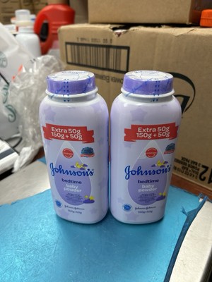 2 Pack Johnson s Baby Powder Bedtime  Talc 200gram