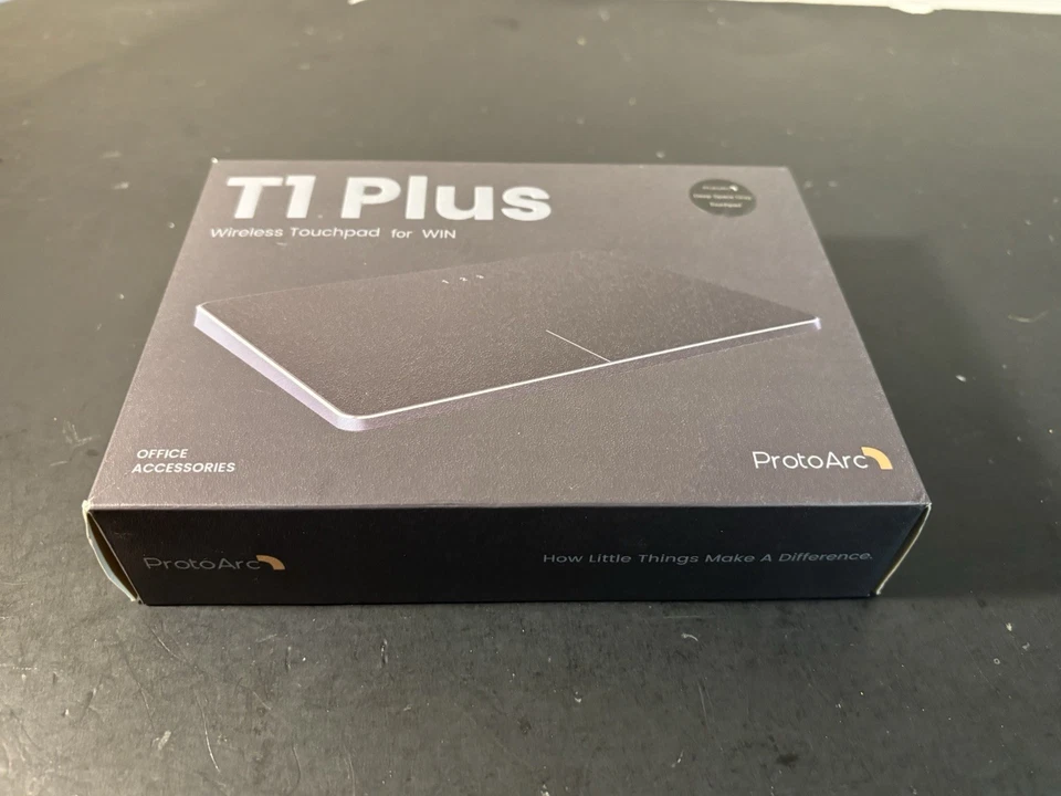 ProtoArc T1 Plus Wireless Touchpad For WIN. Deep Space Gray Touchpad. - Image 4 of 4
