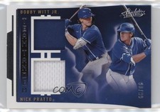 2022 Absolute Team Tandem Materials Retail 90/99 Bobby Witt Jr Nick Pratto o7m