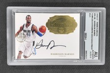 2016-17 Panini Flawless Harrison Barnes Auto Gold Proof 1/1 BGN Auth. &amp; Auto 9