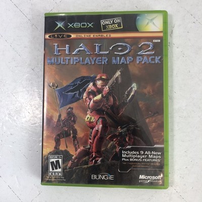 Halo 2 Multiplayer Map Pack - Microsoft OG Xbox - Complete CIB W Manual - Tested
