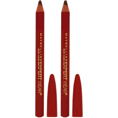 Maybelline Expert Wear Twin Brow and Eye Pencils, Medium Brown Free Shipping