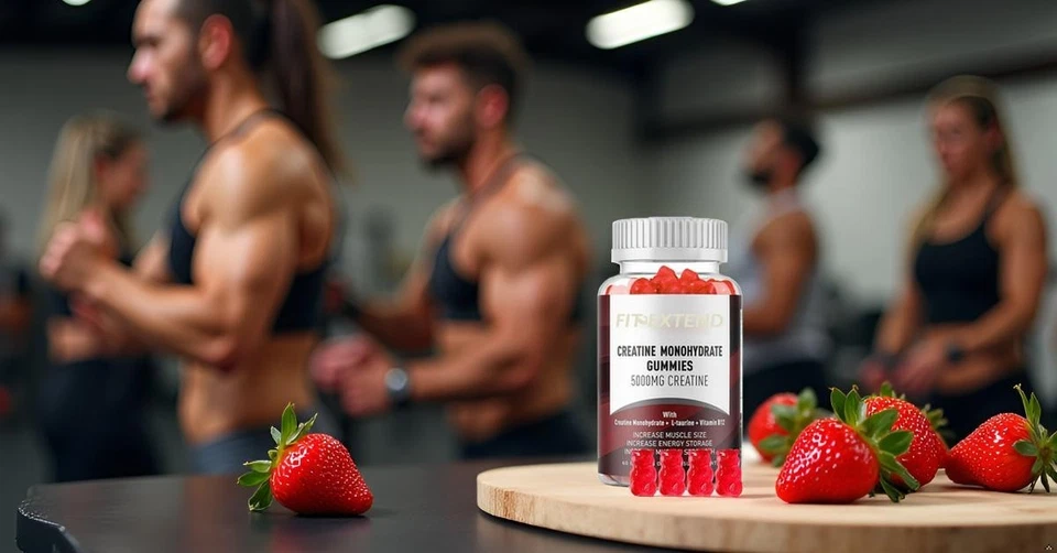 Gomitas de creatina 5g PACK 2 y 60 DÍAS gomitas monohidratadas de creatina 5000 mg - BERRY Foto 4 de 4