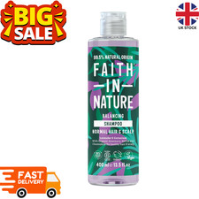 Natural Lavender & Geranium Shampoo Vegan No SLS 400ml 14.38 per litre