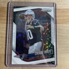 2025 Panini Prizm DRAKE MAYE WHITE DISCO Parallel SP New England Patriots #165