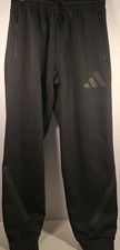 Adidas JD9599 Mens' Small Z.N.E. Fleece Pants, Black