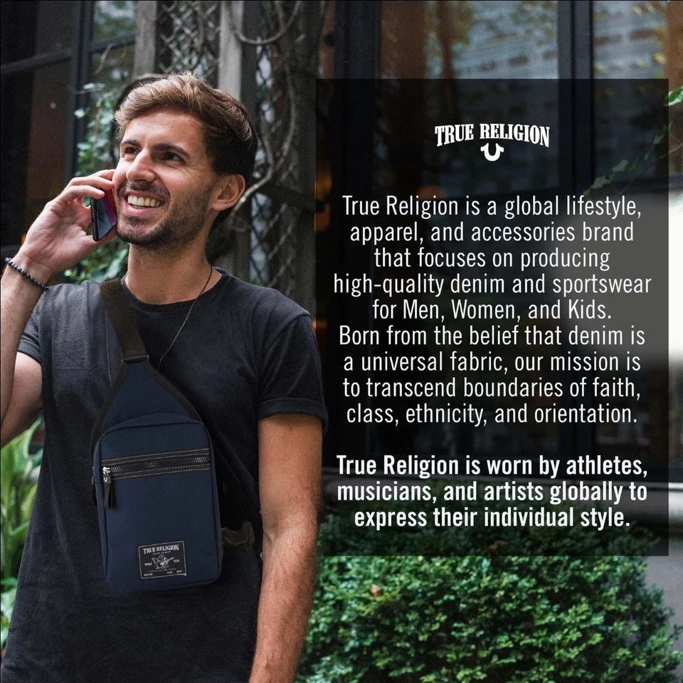 Bolsos Bandolera para Mujer y Hombre, Mochila Bandolera Cartera de Viaje, Bolsa de Viaje Foto 2 de 4