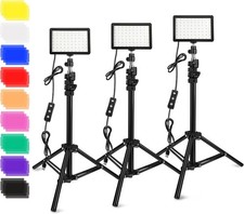 3 Packs 70 LED Video Light W/ Adjustable Trip...
