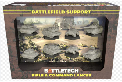 BattleTech Forcepack Battlefield Support Rifle Command Lances NEW NIP  CAT 35777