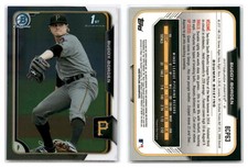 2015 Bowman Chrome Prospects #BCP63 Buddy Borden Pittsburgh Pirates